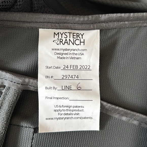 Mystery Ranch Bridger 55 Backpack - Picture 4 of 4